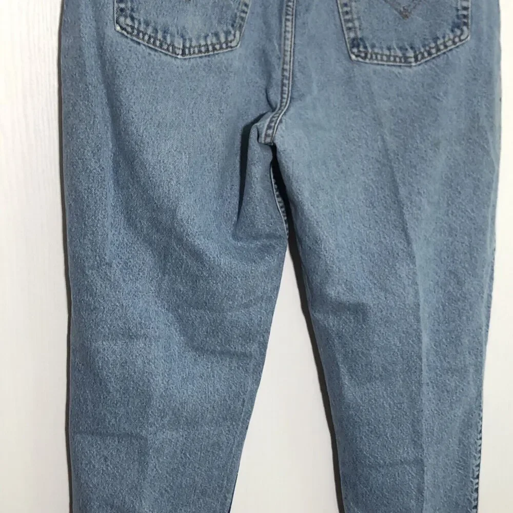 Levi Strauss 545 Jeans Mens 36 30 Blue Vintage Brown Tab 1995 Loose Fit